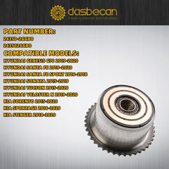 CVVT Assembly Intake 24350-2GGB0 Compatible with Hyundai G70 Santa Fe Sonata Tucson Kia Sportage Sorento Stinger 2.0L 2.4L 2016-2022 Replaces# 243502GGB0