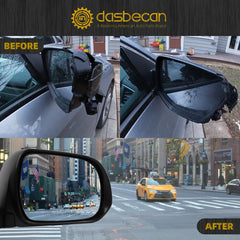 Passenger Side Mirror Compatible With 2005-2011 Toyota Tacoma Right Mirror With Manual Folding/Power Glass Replaces# TO1321256 Matte Black (3pins)