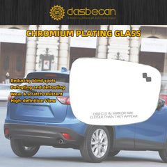 Front Right Passenger Side Glass Compatible with MAZDA CX5 2015-2016 with Heated Blind Spot Monitoring Convex Glass Replaces KA0G-69-1G1