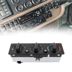 Q21-6012 Trucks HVAC Heater Climate Control Module Panel A/C Air Conditioning Control Switch Compatible with 2008-2015 Peterbilt 384 Cab Air Conditioning Controller Switch Replace# Q216012