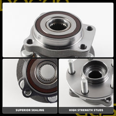 513413 Front Wheel Hub Bearing Assembly 5 Lugs Compatible for Subaru Forester 2014-2018, Impreza 2014-2019, XV Crosstrek 2014-2015 from 01/15/2014