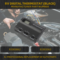 Digital Thermostat, Rv Thermostat Heat/Cool T-Stat Wall,Compatible Coleman 8330-336 337 338 339 368 386 Conditioner Thermostat Replace# 83303862 83303362