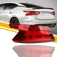 LED Tail Light Compatible with 2016-2018 Nissan Maxima Taillight Rear Lamp Left Driver Side Replace #265554RA2A