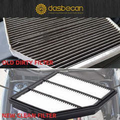 CA12551 Engine Air Filter Compatible with 2019 2020 2021 2022 2023 2024 Nissan Altima 2.5L Replace# 165466CA0A