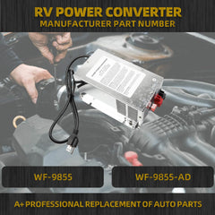 WF-9855 55 Amp RV Power Converter Compatible with WF-9855-MBA WF-9855-AD-MBA WF-9855AN WF-9800 Series Power Converter