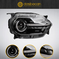 Full LED Front Head Lamp Headlight Right Side Compatible with Ford Bronco Sport 2021 22 23 2024 OE# Replaces FO2503413 M1PZ13008D M1PZ13008J M1PZ13008P RH