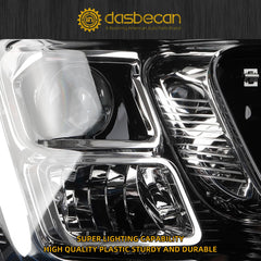 Halogen Headlight Compatible With Ford Expedition XLT Limitated w/bulbs 2018-2021 Replaces# FO2503370 JL1Z-13008-K Right Passenger Side Headlamp Assembly