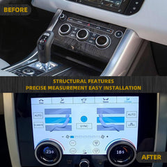 10" LCD Touch Screen Air Conditioning Climate Control AC Panel Compatible with 2013-2017 Land Rover Range Rover Sport L494, Upgrade Version 10 inch