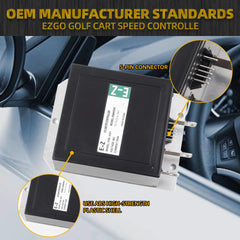 1206-4301 Curtis Golf Cart Speed Controller 36V 350 Amp 5 Pin Compatible with Curtis Golf Cart E-z-go Ezgo Txt, Series Its Replace 25864G03 25864G09 25864G05