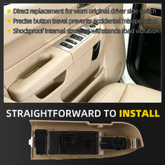 Dasbecan Window Master Switch Assembly Compatible with 2010-2013 Chevy GMC