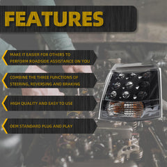 Right Passenger Side Tail Light Assembly Compatible with 07 08 09 10 11 12 13 Mitsubishi Outlander EX Rear Brake Lamp