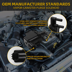 Vapor Canister Purge Solenoid Compatible with Toyota 4Runner Tacoma 1996-2001 Vacuum Switch Valve Replaces 25860-75160