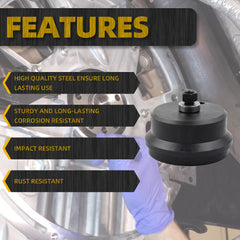 303-1514 Rear Crankshaft Seal Installer Tool Compatible With 2011-2021 Ford Super Duty F-250 350 450 550 6.7L Replace# Alt ST-138