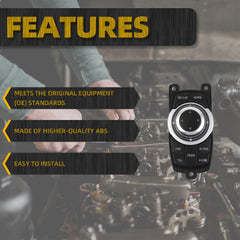 4Pin Navigation System Controller Switch Compatible with 2010-2012 BMW 3' F30 F31 F34 GT 1' F20 5' F10 F11 X3 F25 OE# 9253944 9267955 61319253944 65829253944