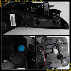 Passenger Tail Light Assembly Compatible with 2024-2026 Chevy Traverse Rear Right Lamp Outer with LED Replaces# 26565983