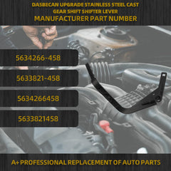 Upgrade Stainless Steel Cast Gear Shift Shifter Lever Compatible with Polaris Ranger Crew 2020-2021 Polaris PRO XD 2019-2020 Polaris Crew XP 2018-2021 Replace# 5634266458 5633821458