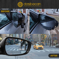 Right Passenger Side Mirror Compatible with 2012-2017 Hyundai Accent Gloss Black Door Mirror with Power Glass, Manual Folding Replace# HY1321180 87620-1R210 876201R210 (3 pins)