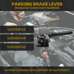 Parking Brake Lever Compatible with 2007-2010 Jeep Wrangler JK Handbrake Lever Replace# 52059887AE 52059887AB 52059887AD