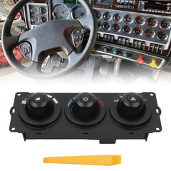 F21-1013-11-000 A/C Heater Climate Control Module Panel Compatible with 2006-2023 Kenworth Paccar with Sleeper Replace# F21101311000
