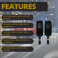 Pair Rear Air Suspension Shock Absorber Strut Assys w/ADS Compatible with 2021-2024 Cadillac Escalade ESV Chevrolet Suburban Tahoe GMC Yukon XL Replaces#AS-4412 84940626 84741585 84808104