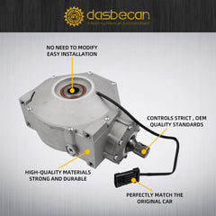 Front Side Differential Assembly Compatible with Polaris Ranger RZR General 1333112 1333344 1333579 1333597 1333687 1333790 1334142 1334178 1334625