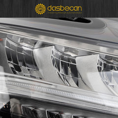 LED Headlights Compatible With Nissan Maxima 2019-2022 Right Passenger Side Headlamp assembly w/Bulbs Replaces#26010-9DJ0B