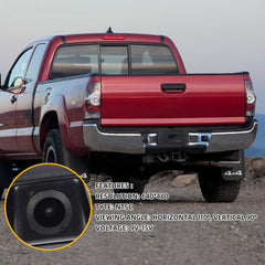 Tailgate Handle Rear View Backup Camera 6909004020 Compatible with Toyota Tacoma 2005-2015, Black Aftermarket Replacement Reverse Parking Liftgate Latch Handle Camera (RCA Connector)