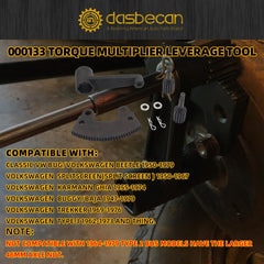 Torque Leverage Tool 000133 Compatible with Vw Bug/Volkswagen Beetle 1950-1979