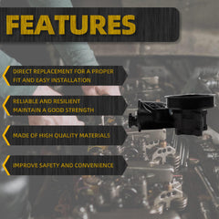 20-70269 Power Steering Pump with Pulley Reservoir Compatible With 2002-2007 Dodge Ram 1500 Replace# 96-70269 720-01126 36P0098 55-7154 52113240AF 5073240AA