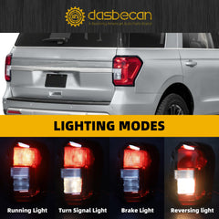 Tail light With Bulbs Compatible With 2022-2024 Ford Expedition (XL XLT) Right Passenger Side Tail Lamp Rear Light Assembly Replace# NL1Z-13404-A NL1Z13404A