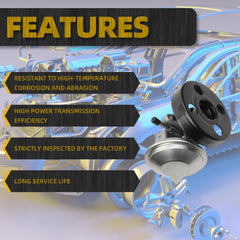 904-862 Vacuum Pump with Pulley Fits For 1995-2020 Isuzu NPR-HD NPR L96 LQ4 LY6 L31 L05 3.0L 3.9L 4.8L 5.2L 5.7L 6.0L Gas V8 L4 Replaces# 8972410351, 97241035, 8-97241-035-1