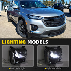 LED Headlight Assembly Compatible With 2022-2024 Chevy Traverse For LS / LT / RS Right Passenger Side without LED DRL Headlights Replaces# 85596374 GM2503525