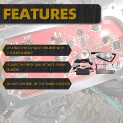 4034289 Turbocharger Turbo Actuator Kit Fits For Trucks with 2005-2015 Cummins ISX Engine 15.0L Replace#4034289HX, 4034289NX, 4034289RX, 3791991, 2835940