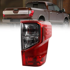 Tail Light Assembly Compatible with 2017-2019 Nissan Titan/Titan XD 2016-2019 Halogen Rear Lamp Taillight Right Passenger Side Replace#26550-EZ23D NI2801213
