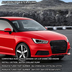 Water Pump Thermostat Housing Assembly Compatible With VW Audi Golf Jetta Passt Tiguan Touran 1.8T 2.0T EA888 3RD GEN Replaces# 06L121005A 06L121111G 06L121111H