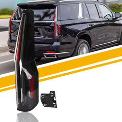 Right Passenger Side LED Tail Light Compatible With 2021-2024 Cadillac Escalade ESV Replace 84853178 84989488 Rear Tail Lamp Taillight Replacement