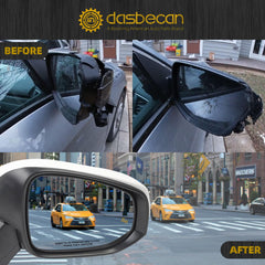 8Pins Passenger Side Mirror Compatible with 2019-2024 Toyota Rav4 Right Side View with Power Heated Turn Signal Blind Spot Detection Super White Replaces# 879100R271 TO1321384