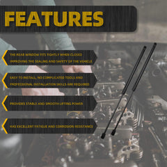 Rear Hatch Liftgate Struts Lift Supports, 68282670AA Gas Spring Prop Rods Tailgate Struts Shocks Compatible with Jeep Wrangler 2018-2024