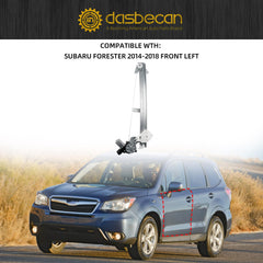 Front Driver Side Power Window Regulator with Motor Assembly Comptible with Forester 2014-2018 Replace #751-409(6Pins)