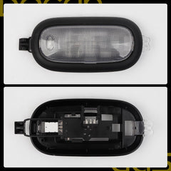 LED Dome Light w/Lens & Bulbs Compatible with Jeep Wrangler JK JKU 2011-2018 OEM Replace 5KQ79DX9AC