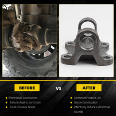 Rear Driveshaft Flange Yoke Compatible with Toyota Tacoma Hilux 2WD 2005-2015 Replaces# 2-2-01904 5001905