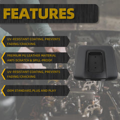 Center Console Cover Lid Compatiable with 2014-2018 Chevy/Chevrolet Silverado 1500/2500HD/3500HD,2014-2018 GMC Sierra 1500/2500HD/3500HD Center Console Armrest lid Cover Replace# 22881398