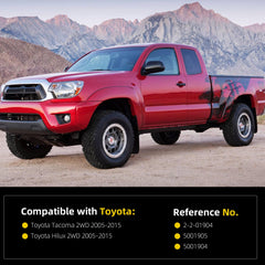 Rear Driveshaft Flange Yoke Compatible with Toyota Tacoma Hilux 2WD 2005-2015 Replaces# 2-2-01904 5001905