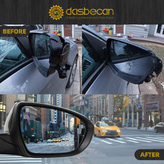 Passenger Side Mirror Compatible with 2011 2012 2013 Kia Optima Right Mirror Black with Signal Light, Manual Folding, Power Glass Replace# KI1321152 87620-2T110 (5 PINS)