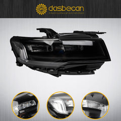 Headlight Full LED Headlamp Assembly Sports Version Compatible with 2021-2024 Cadillac Escalade Right Passenger Side Replace for 85619316 84950149