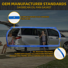 27293 Oil Pan Gasket Compatible with Ford 7.3 Powerstroke 1994-2003 Engine International T444E Engine