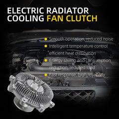 Electric Radiator Cooling Fan Clutch Compatible With Nissan Pathfinder R51 Frontier D40 Xterra N50 2005-2012 V6 4.0L Replaces# 21082-EA200 21082EA200 9502110 17120-82Z10 1712082Z10
