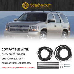 Rear AC Line Set Compatible with Chevy Tahoe GMC Yukon Cadillac Escalade 2007-2014 Air Conditioning Hoses Replaces# YTE33439 19257317 15-33439 (Only Fit Short Wheelbase SUV)