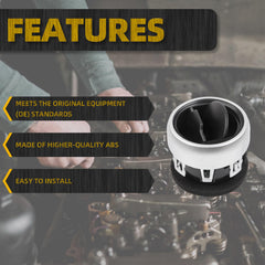 FR3Z-19893-AD Dashboard AC Heater-Air Outlet Louver Vent Compatible with Ford 2015-2023 Mustang Shelby GT350