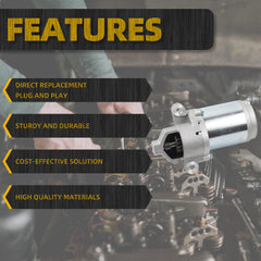 Electric Starter 12V 751-12207 951-12207 751P12207A Compatible with AXO/CUB Cadet/MTD Yard Man Craftsman Riding Mower Machines